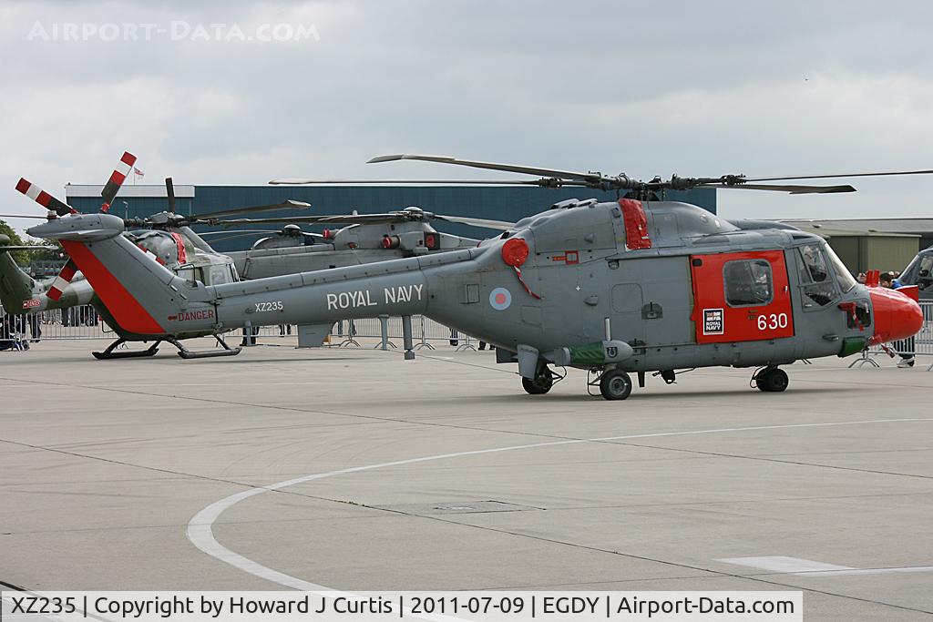 XZ235, 1977 Westland Lynx HAS.3S(ICE) C/N 016, 40th Anniversary of the Westland Lynx. At Air Day.