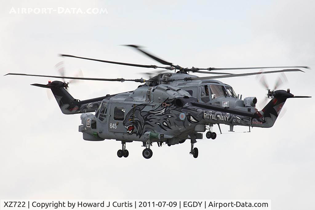 XZ722, 1980 Westland Lynx HMA.8SRU C/N 177, The Black Cats. At Air Day.