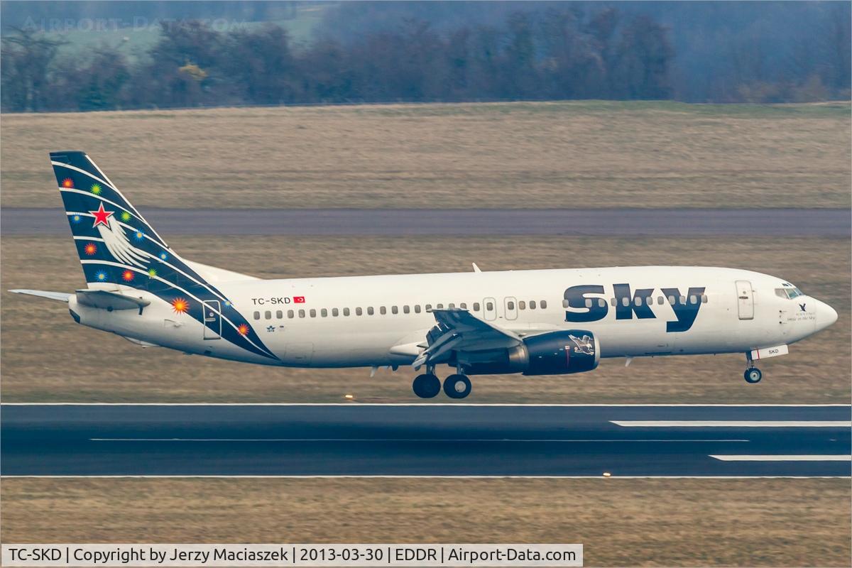 TC-SKD, 1992 Boeing 737-4Q8 C/N 25372, Boeing 737-4Q8