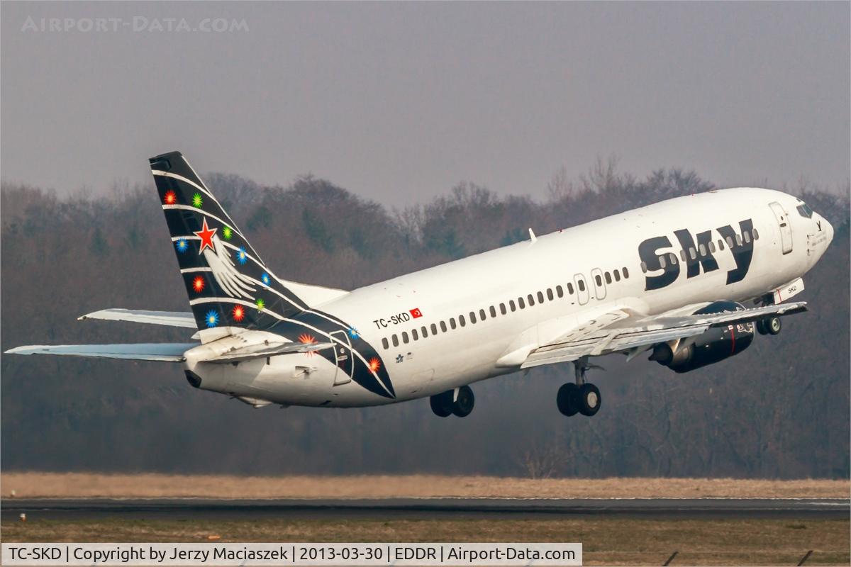 TC-SKD, 1992 Boeing 737-4Q8 C/N 25372, Boeing 737-4Q8