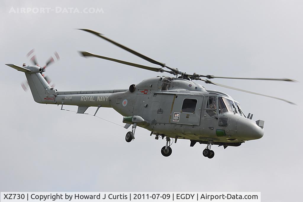 XZ730, 1980 Westland Lynx HAS.3S C/N 203, 40th Anniversary of the Westland Lynx. At Air Day.