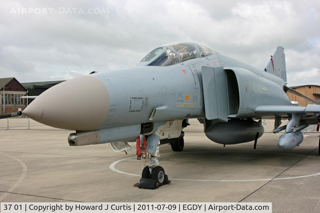 37 01, 1972 McDonnell Douglas F-4F Phantom II C/N 4330, At Air Day.