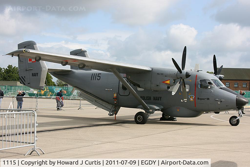 1115, PZL-Mielec M-28B1R Bryza 1R C/N AJG001-06, Polish Navy. At Air Day.
