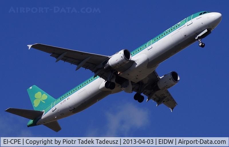 EI-CPE, 1998 Airbus A321-211 C/N 0926, Dublin