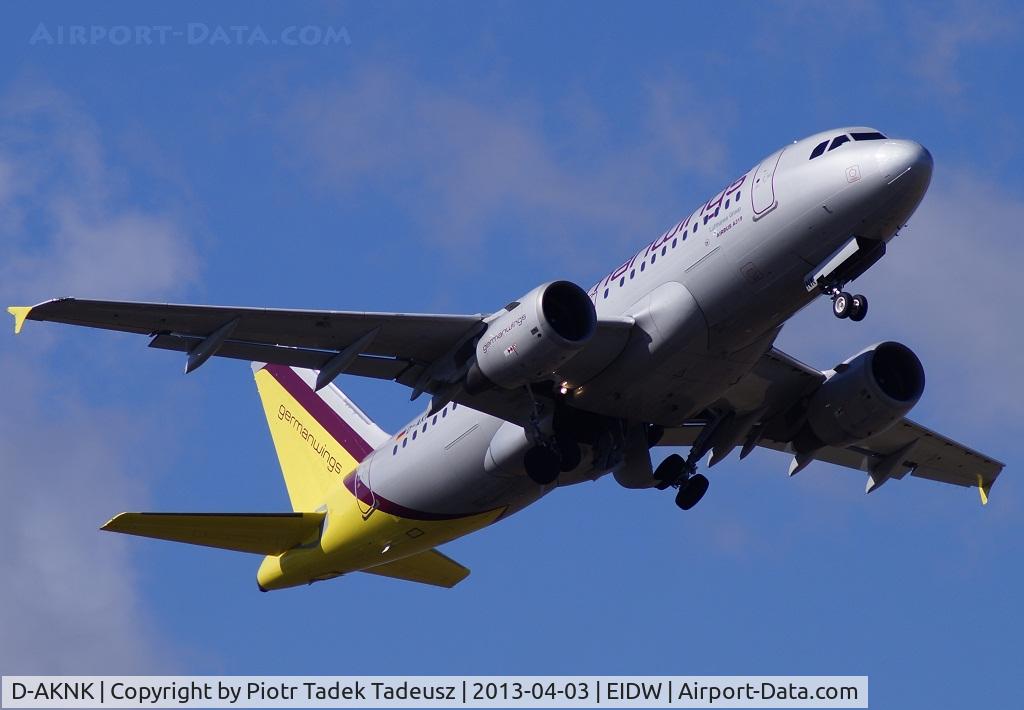 D-AKNK, 1999 Airbus A319-112 C/N 1077, Dublin