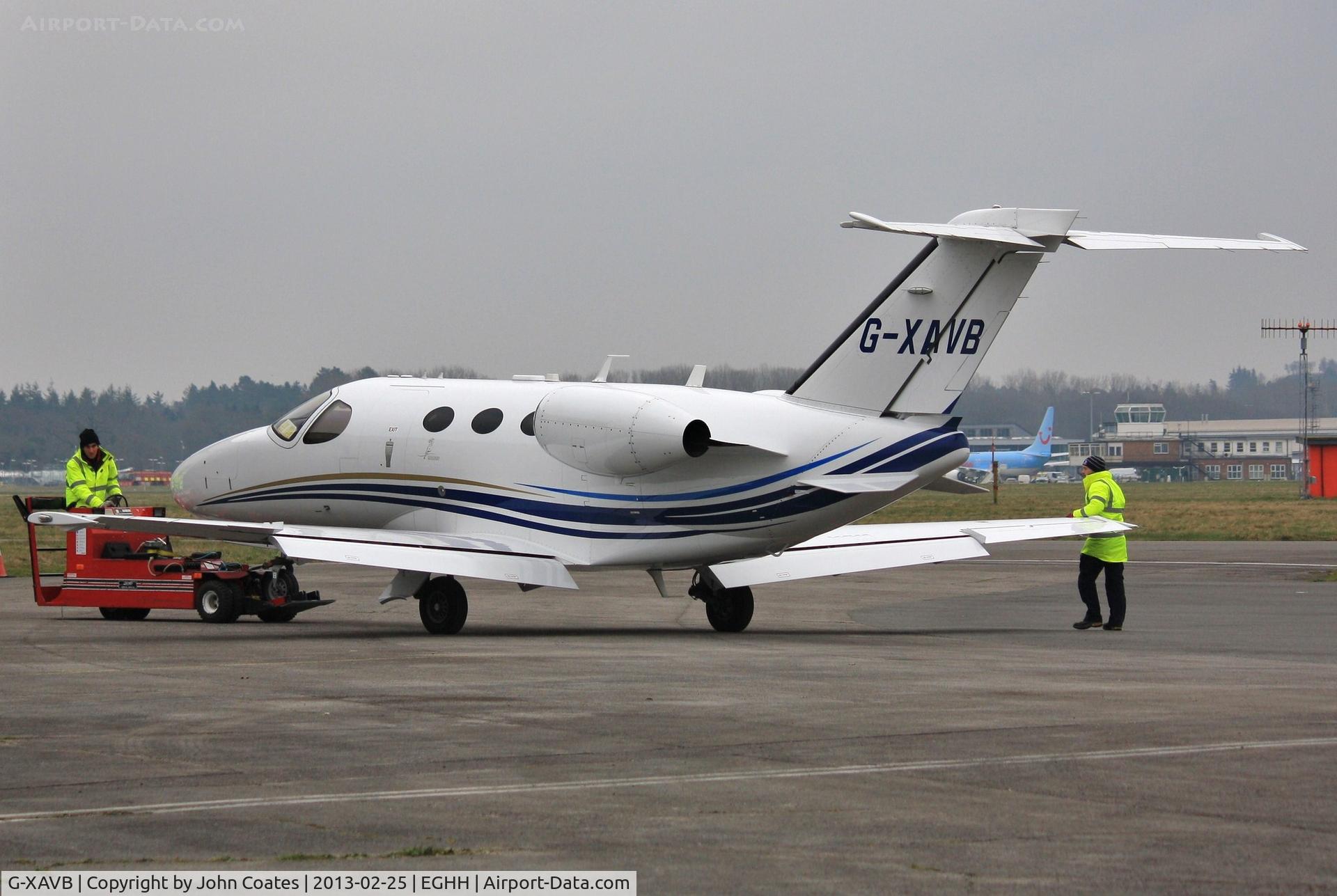G-XAVB, 2010 Cessna 510 Citation Mustang Citation Mustang C/N 510-0283, Just exited paintshop...looking pretty much the same