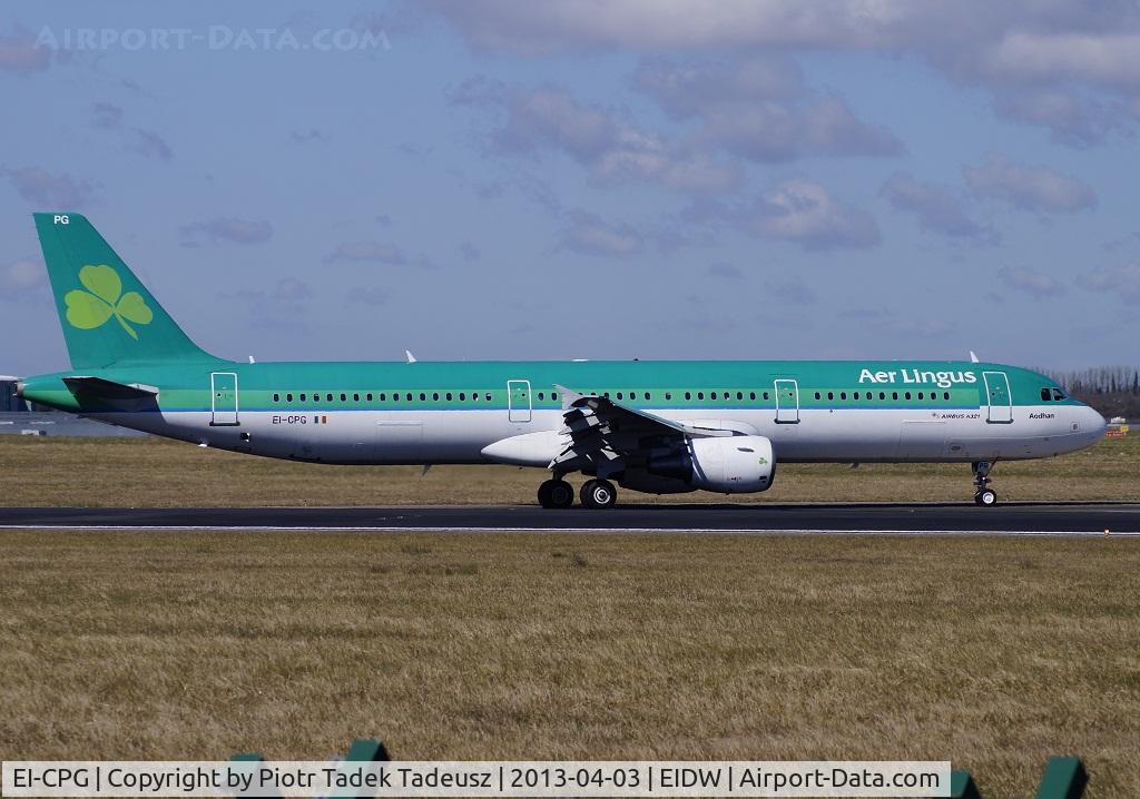 EI-CPG, 1999 Airbus A321-211 C/N 1023, Dublin