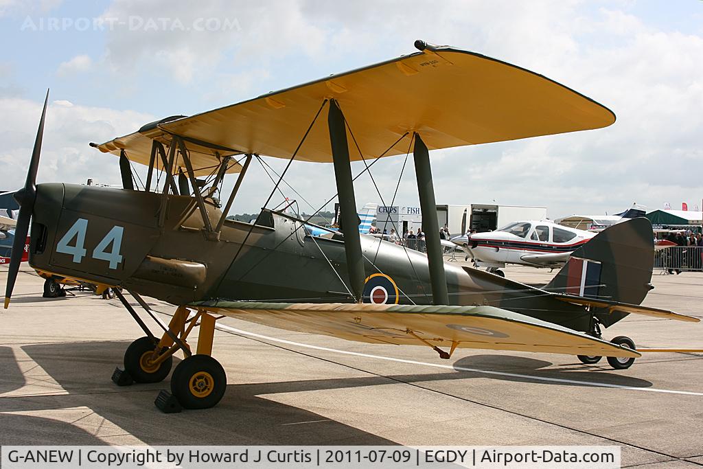 G-ANEW, 1944 De Havilland DH-82A Tiger Moth II C/N 86458, At Air Day. Painted as NM138.