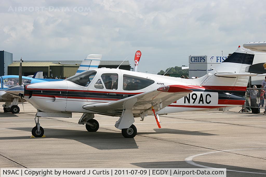 N9AC, 1979 Rockwell Commander 112TCA C/N 13304, At Air Day.