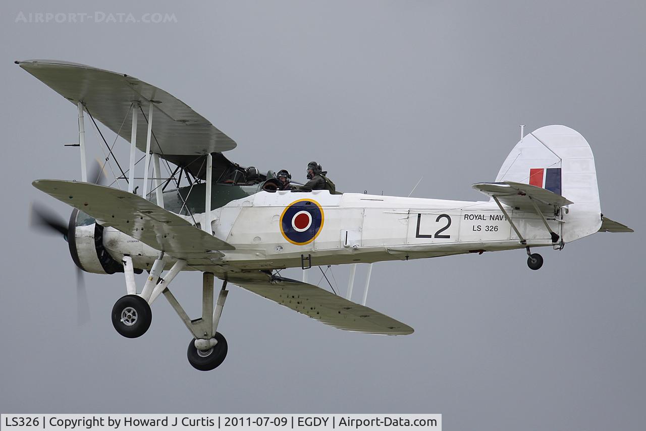 LS326, 1943 Fairey Swordfish Mk.II C/N Not found LS326, At Air Day. RNHF.