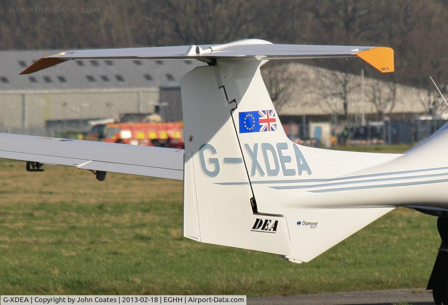 G-XDEA, 2006 Diamond DA-42 Twin Star C/N 42.AC012, Tail detail