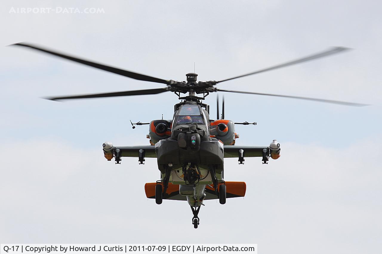 Q-17, 1998 Boeing AH-64DN Apache C/N DN017, At Air Day 2011.