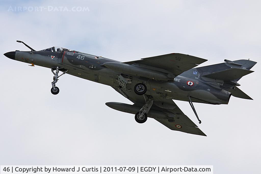 46, Dassault Super Etendard C/N 46, At Air Day 2011.