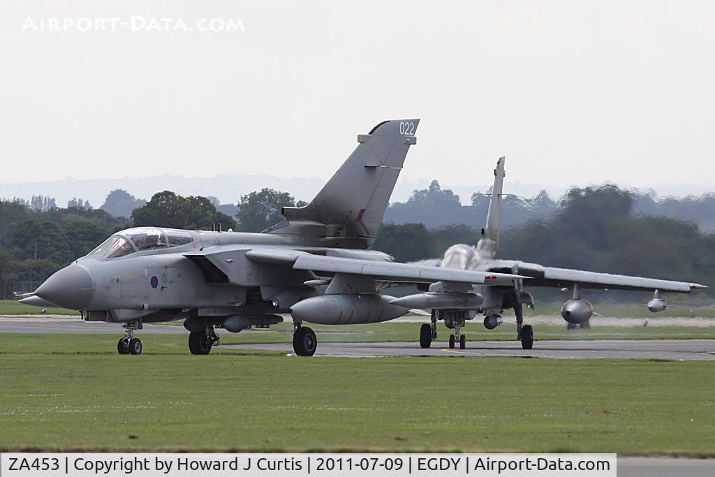 ZA453, 1983 Panavia Tornado GR.4 C/N BS083/249/3119, Coded 022, RAF. At Air Day 2011.