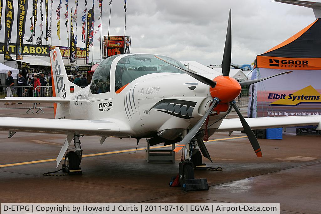 D-ETPG, Grob G-120TP C/N 8562, RIAT 2011.
