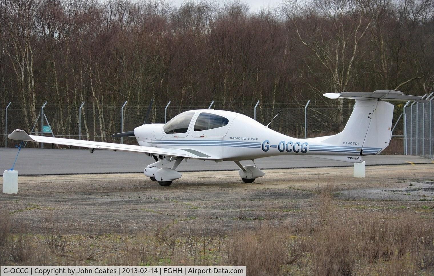 G-OCCG, 2006 Diamond DA-40D Diamond Star C/N D4.230, At DS Worldwide Aviation