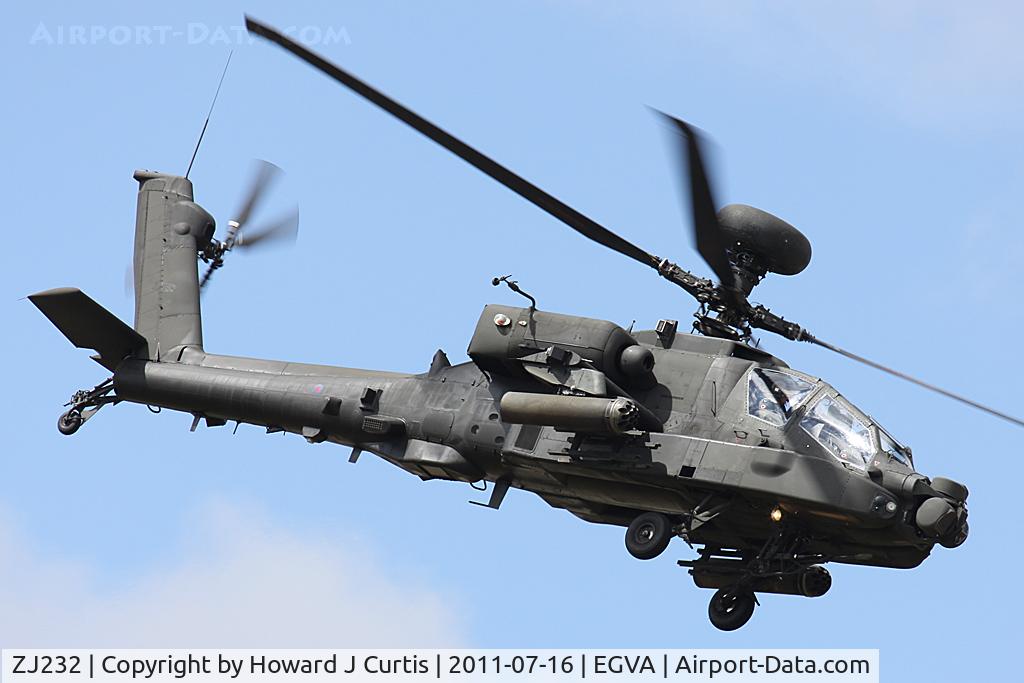 ZJ232, 2004 Westland Apache AH.1 C/N WAH.66, Army Air Corps. RIAT 2011.