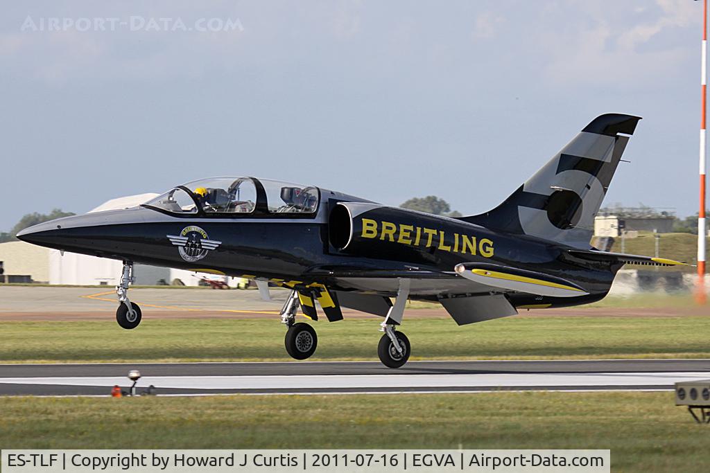 ES-TLF, Aero L-39C Albatros C/N 132114, Breitling Jet Team, coded 5. RIAT 2011.