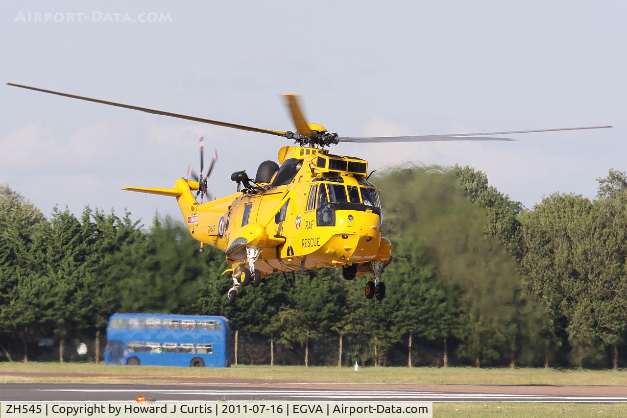 ZH545, 1997 Westland Sea King HAR.3A C/N WA1011, 22 Sqn RAF, at RIAT 2011.