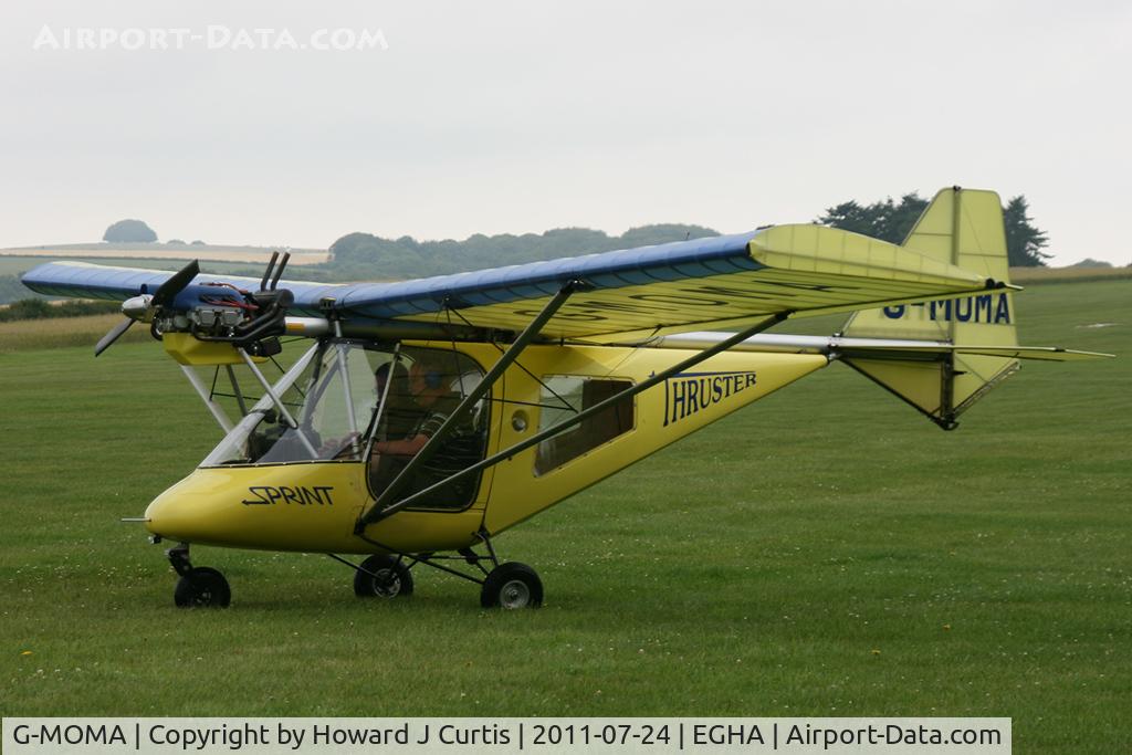 G-MOMA, 2003 Thruster T600N 450 C/N 0036-T600N-088, Privately owned, a resident here.