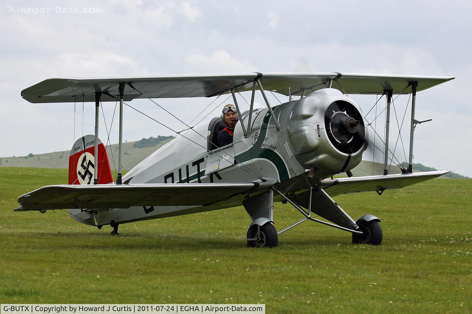 G-BUTX, 1940 Bucker Bu-133C Jungmeister C/N ES.1-4, Privately owned.