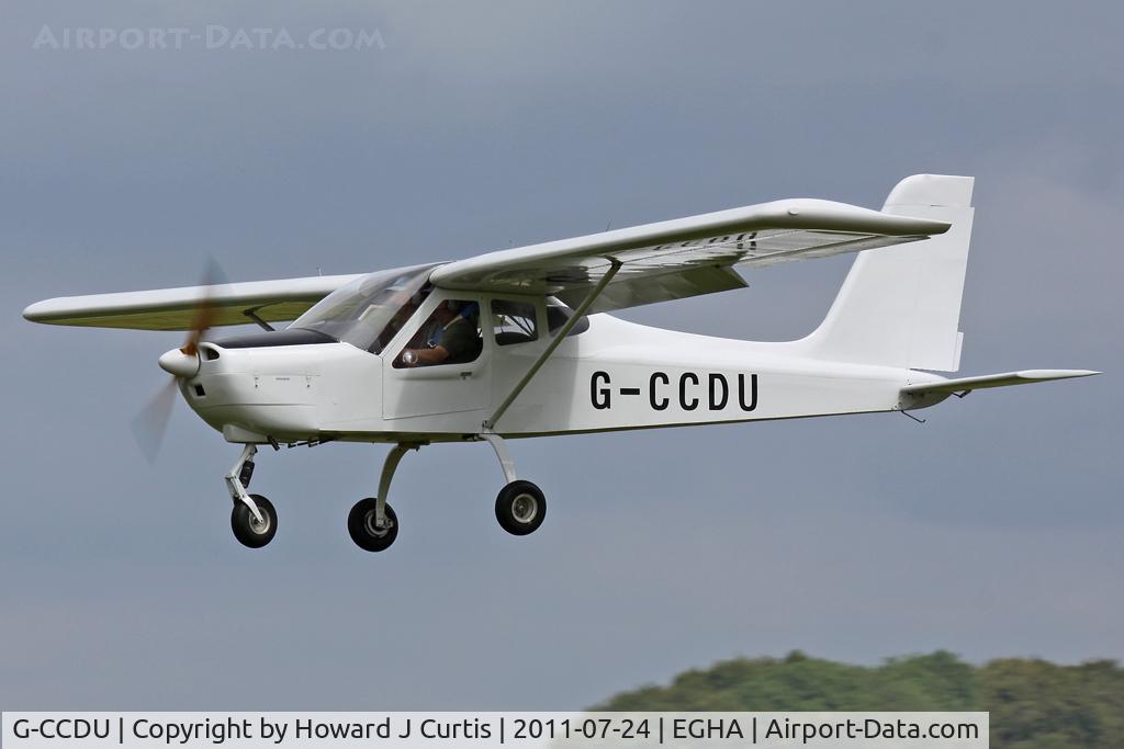 G-CCDU, 2003 Tecnam P-92EM Echo C/N PFA 318-13721, Privately owned.
