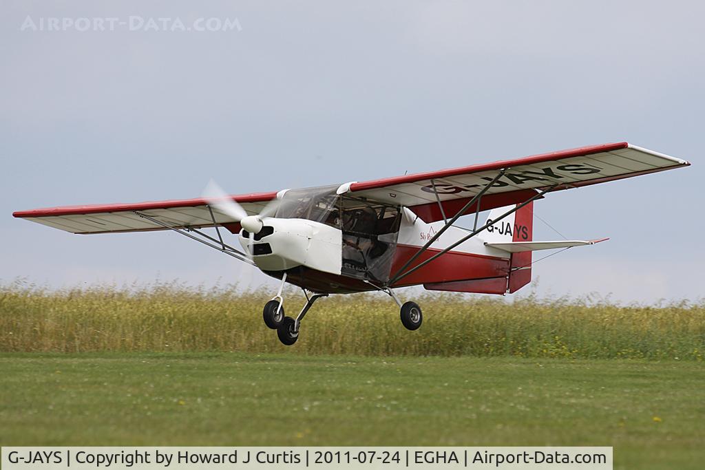 G-JAYS, 2004 Skyranger 912S(1) C/N BMAA/HB/433, Privately owned.
