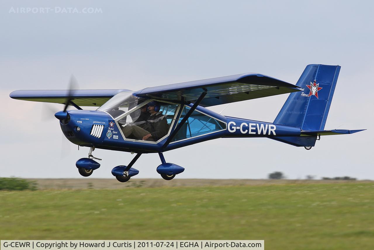 G-CEWR, 2008 Aeroprakt A-22L Foxbat C/N PFA 317A-14736, Privately owned.
