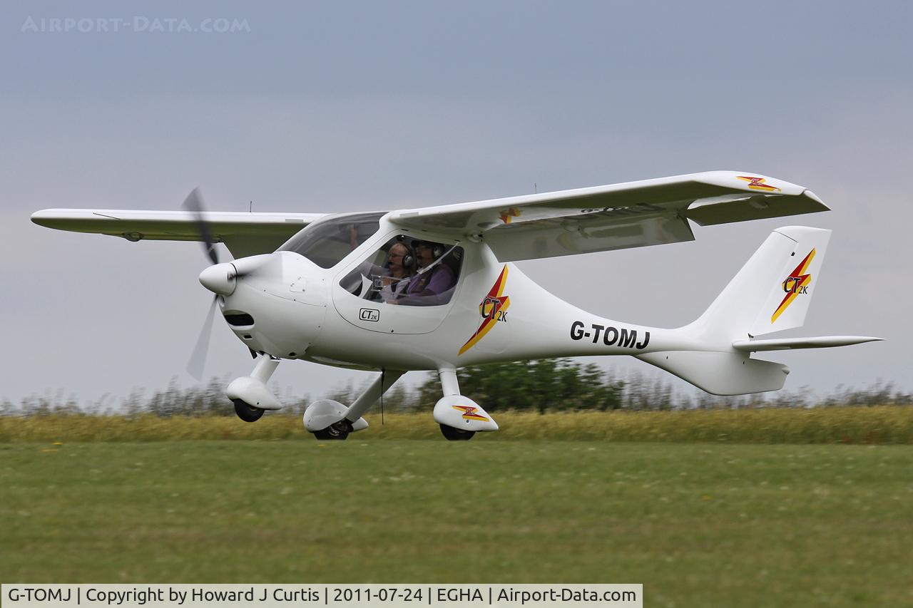 G-TOMJ, 2003 Flight Design CT2K C/N 7975, Privately owned.