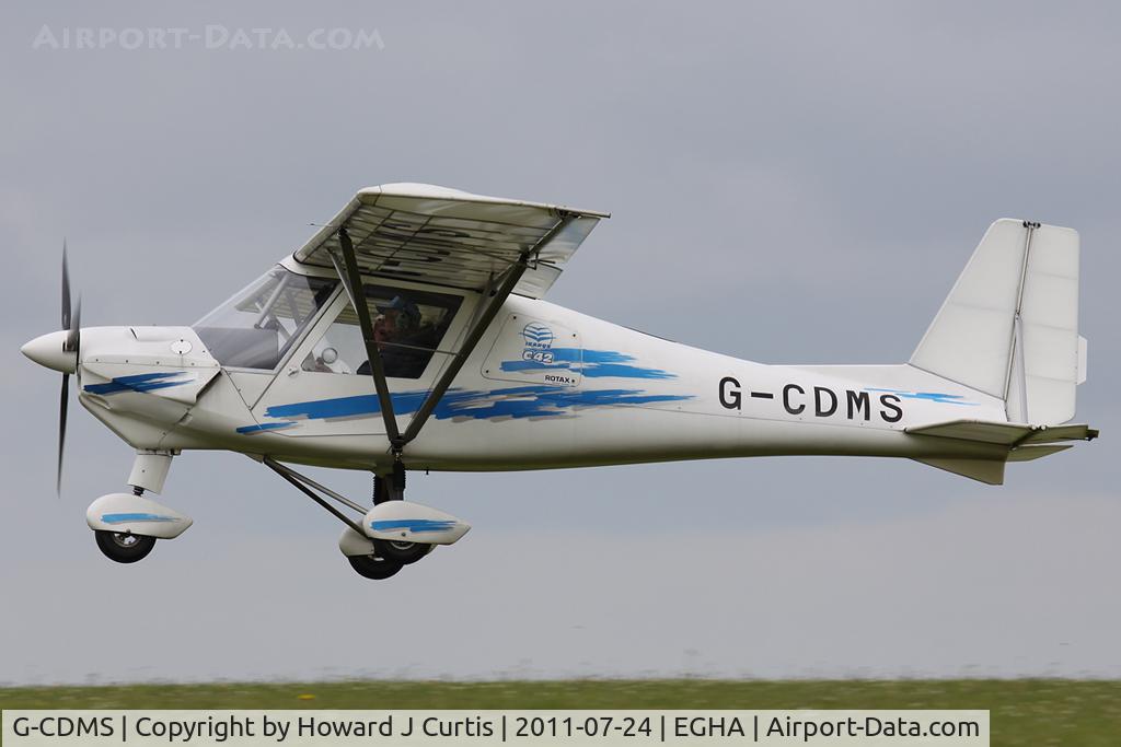G-CDMS, 2005 Comco Ikarus C42 FB80 C/N 0506-6689, Privately owned.