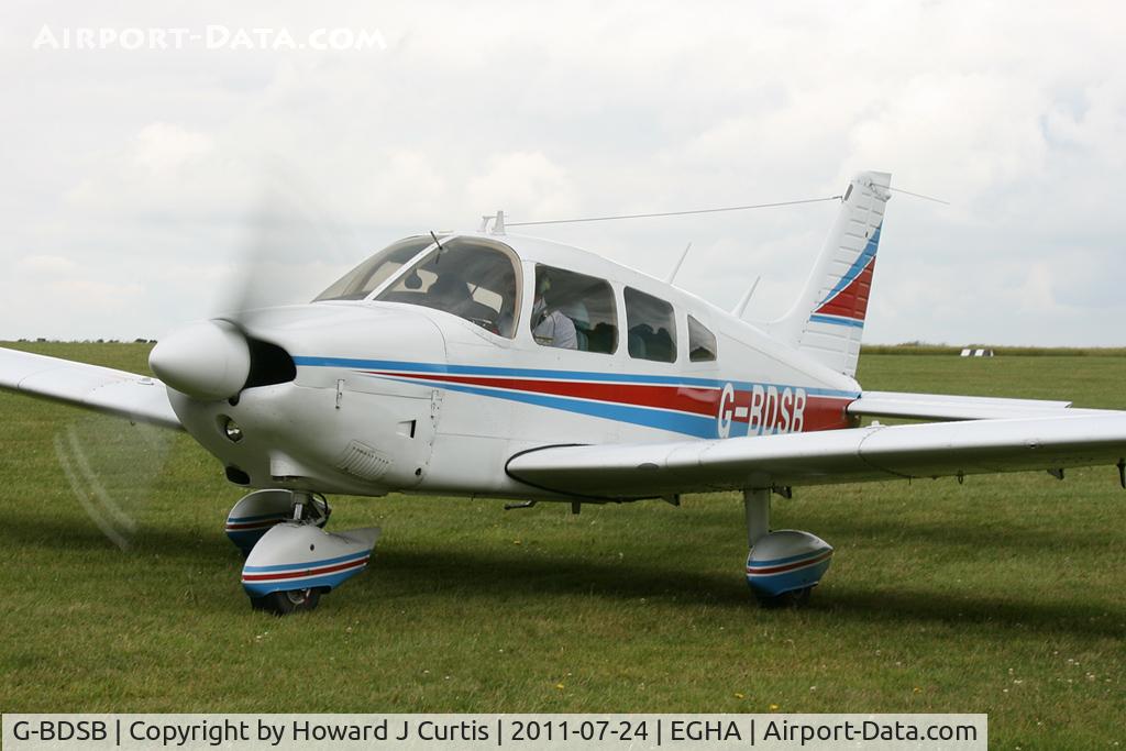 G-BDSB, 1975 Piper PA-28-181 Cherokee Archer II C/N 28-7690107, Privately owned.