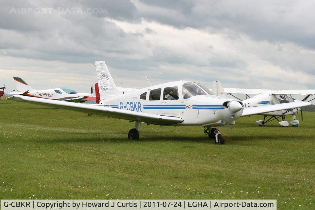 G-CBKR, 2002 Piper PA-28-161 Warrior III C/N 2842143, Privately owned.