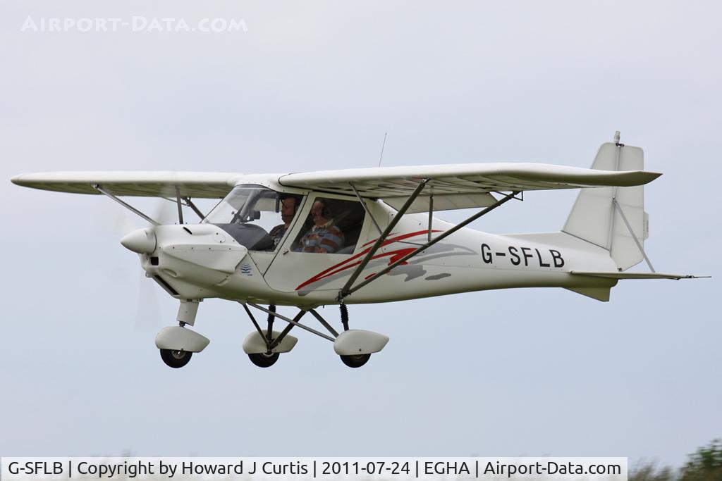 G-SFLB, 2007 Comco Ikarus C42 FB80 C/N 0709-6914, Privately owned.