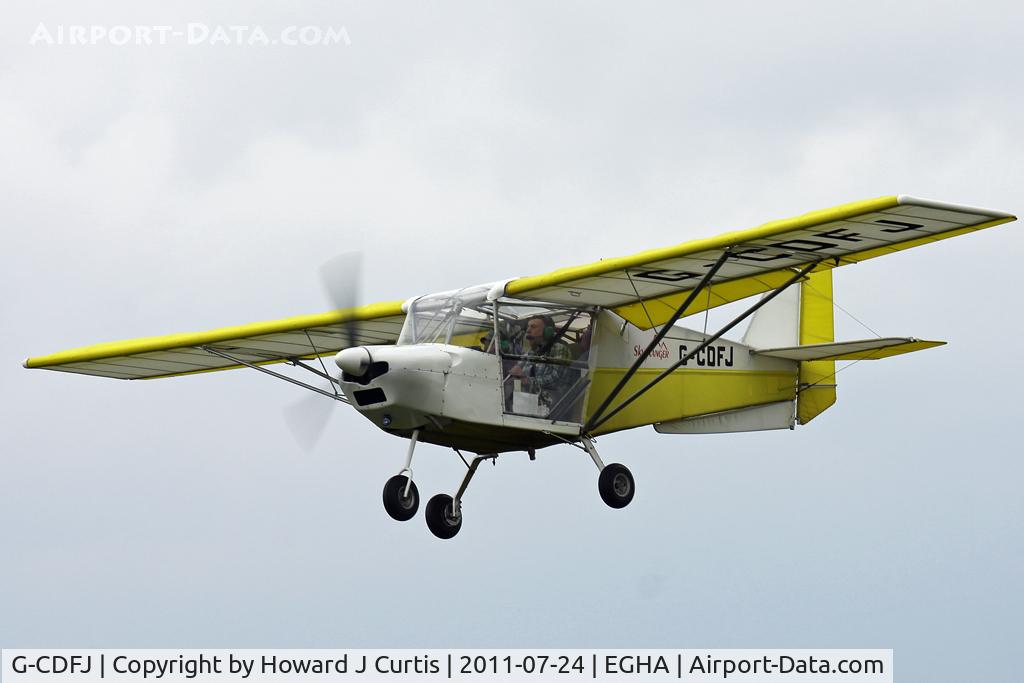 G-CDFJ, 2005 Best Off Skyranger 912(2) C/N BMAA/HB/424, Privately owned.