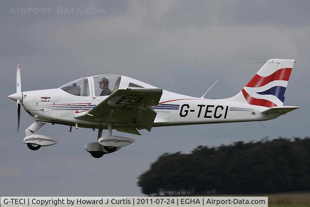G-TECI, 2010 Tecnam P-2002JF Sierra C/N 127, Privately owned.