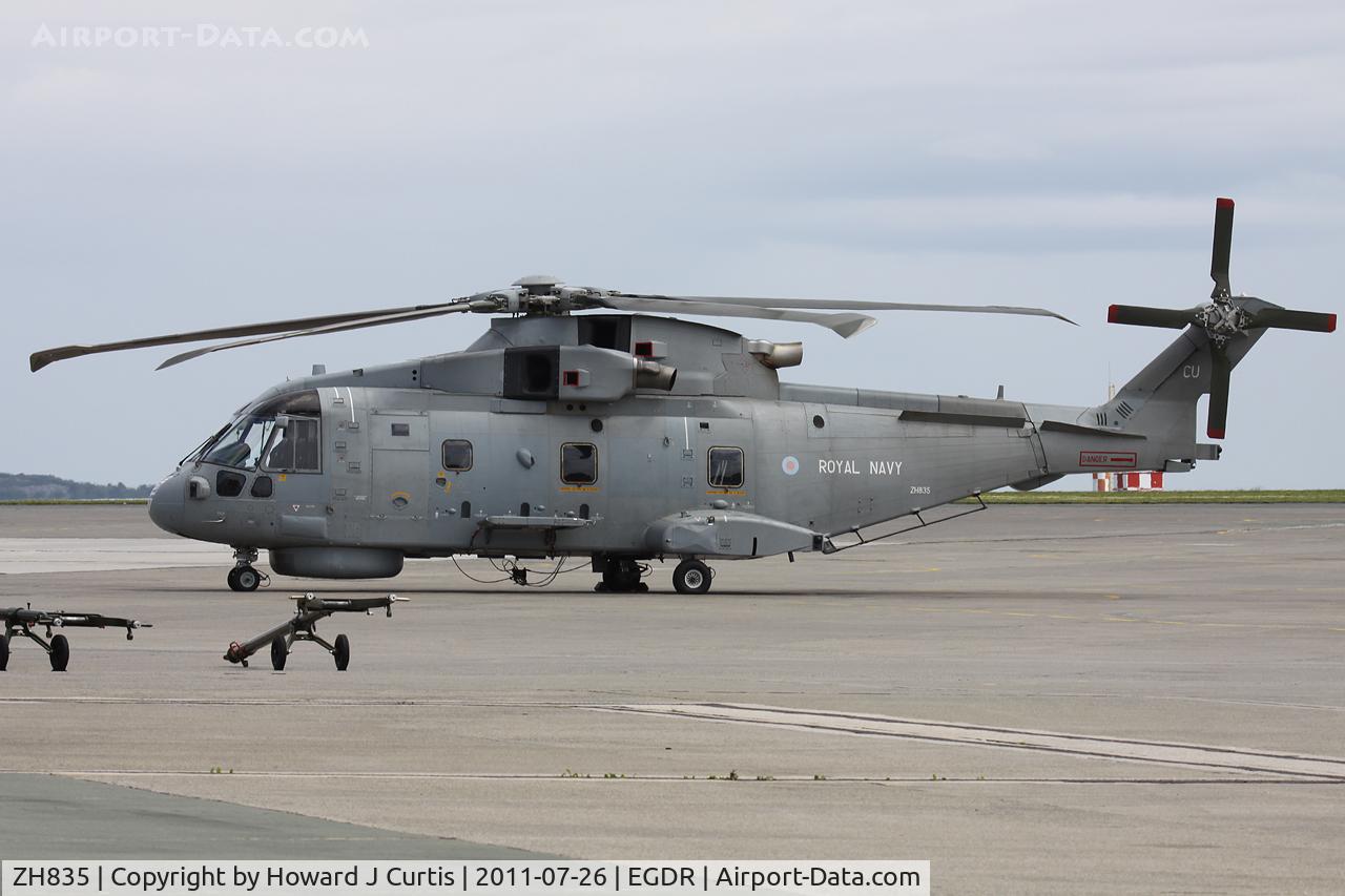 ZH835, 1999 AgustaWestland EH-101 Merlin HM.1 C/N 50067/RN15, Coded CU.