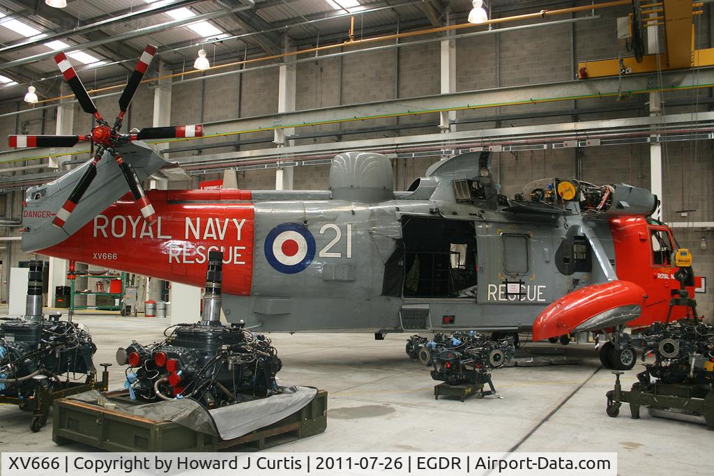 XV666, 1970 Westland Sea King HAR.5 C/N WA654, 21/771 NAS.