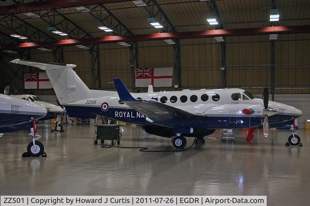 ZZ501, 2008 Hawker Beechcraft B350CER Avenger T1 C/N FL618, Freshly delivered, 750 NAS.