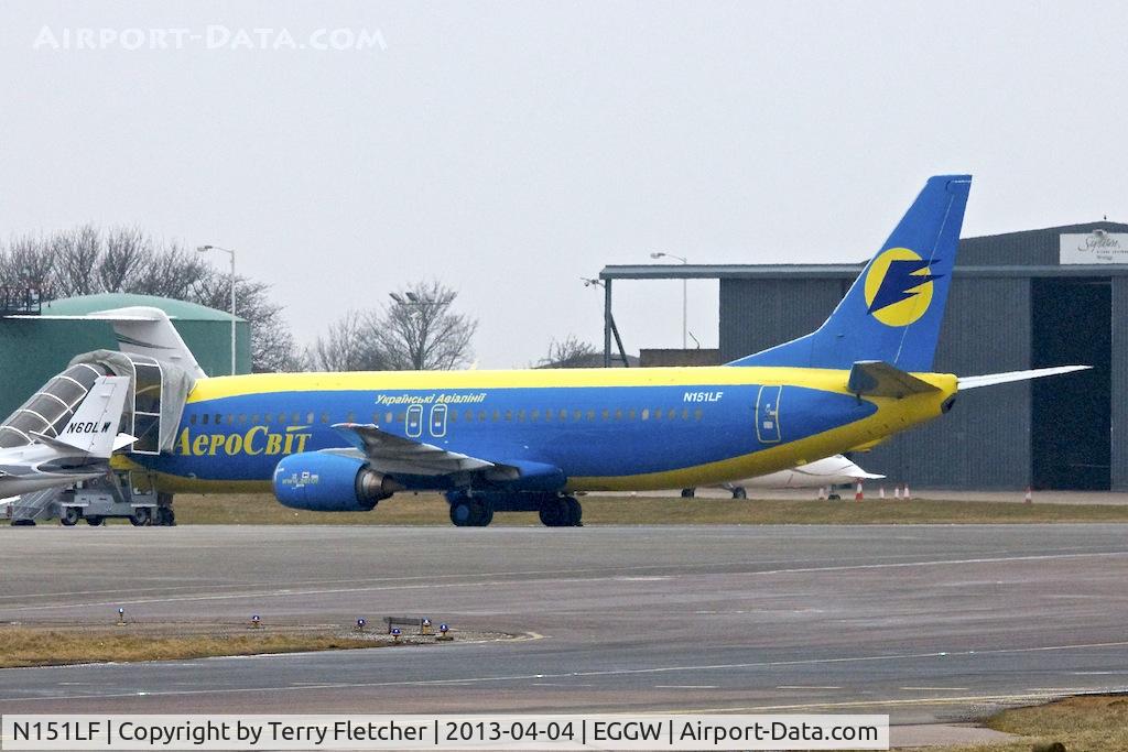 N151LF, 1992 Boeing 737-448 C/N 25736, 1992 Boeing 737-448, c/n: 25736 ex Aerosvit - who have ceased operations - night stop before heading Stateside