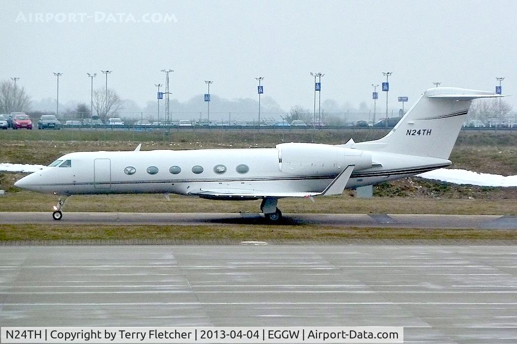 N24TH, 2007 Gulfstream Aerospace GIV-X (G450) C/N 4071, 2007 Gulfstream Aerospace GIV-X (G450), c/n: 4071 arriving at Luton