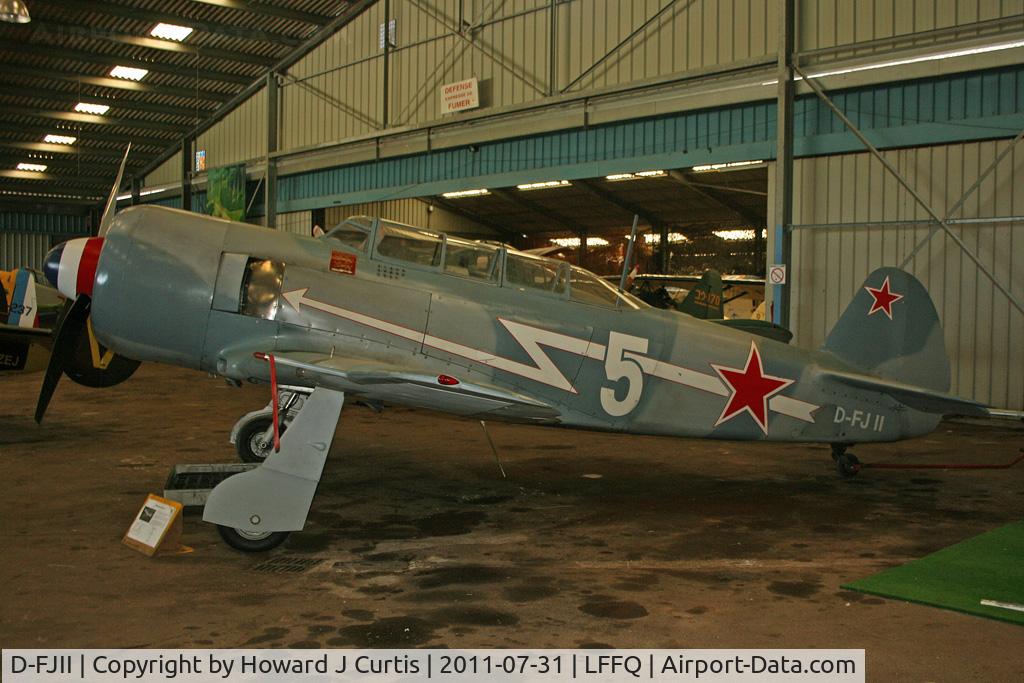 D-FJII, Yakovlev Yak-11 C/N Y-5434, Painted as white 5.