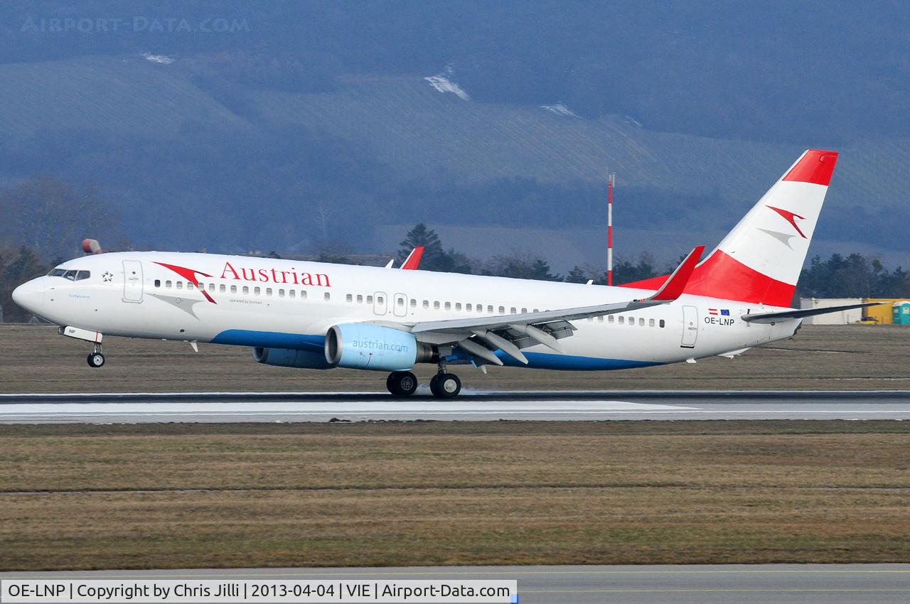 OE-LNP, 2002 Boeing 737-8Z9 C/N 30420, Austrian Airlines