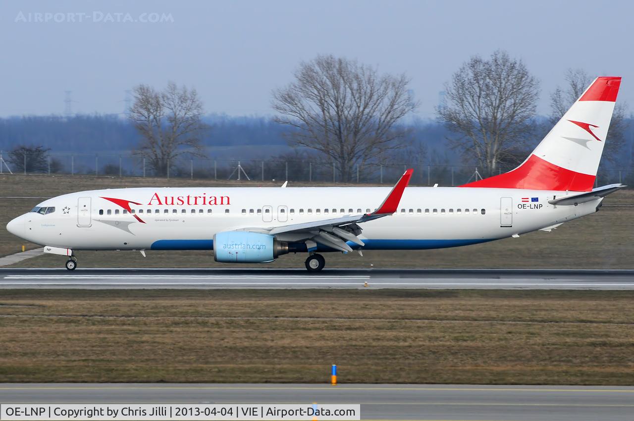OE-LNP, 2002 Boeing 737-8Z9 C/N 30420, Austrian Airlines