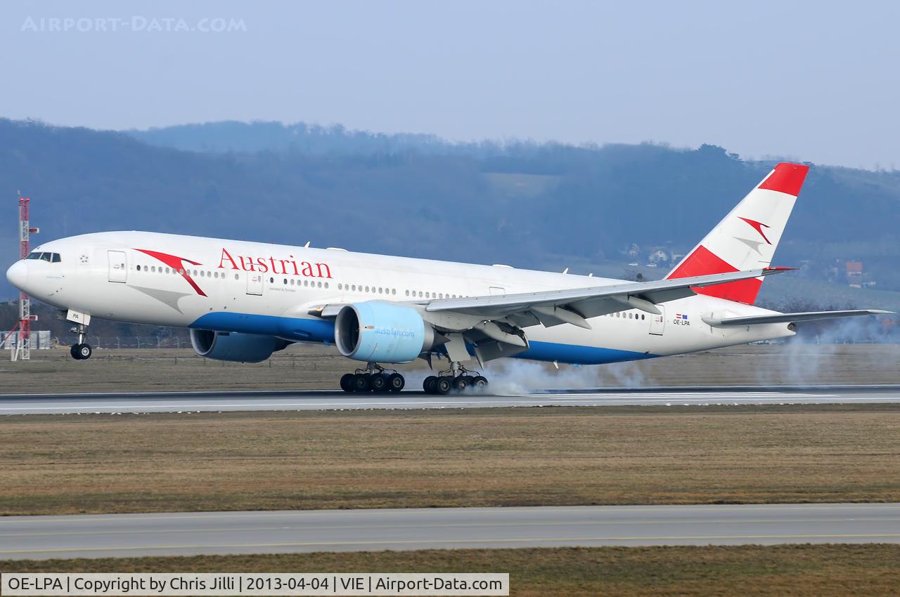 OE-LPA, 1997 Boeing 777-2Z9/ER C/N 28698, Austrian Airlines