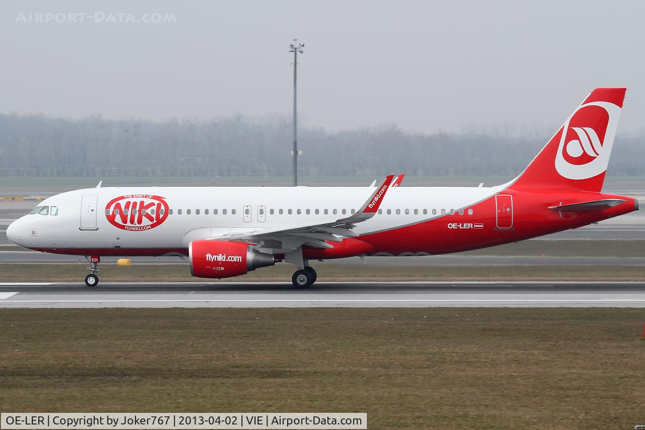 OE-LER, 2013 Airbus A320-214 C/N 5522, Air Berlin (NIKI)