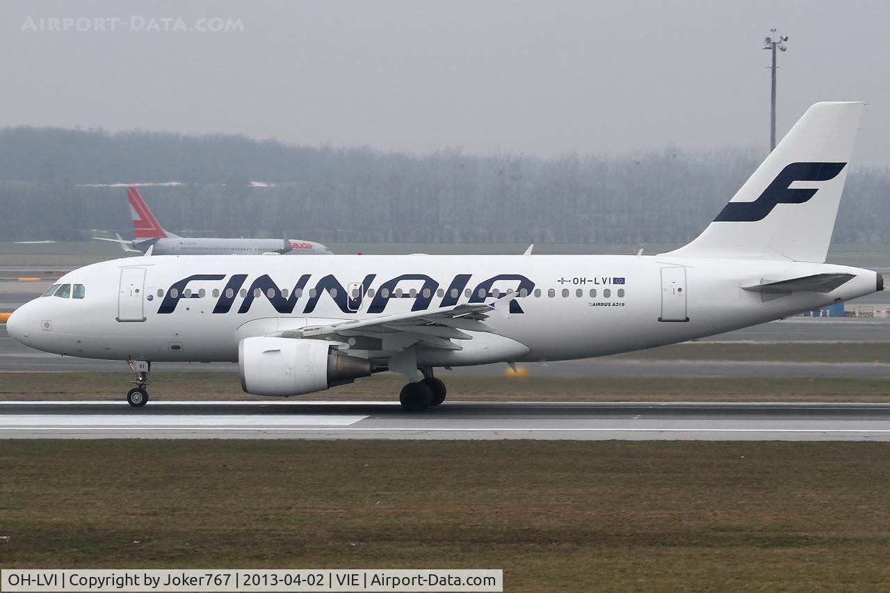 OH-LVI, 2000 Airbus A319-112 C/N 1364, Finnair