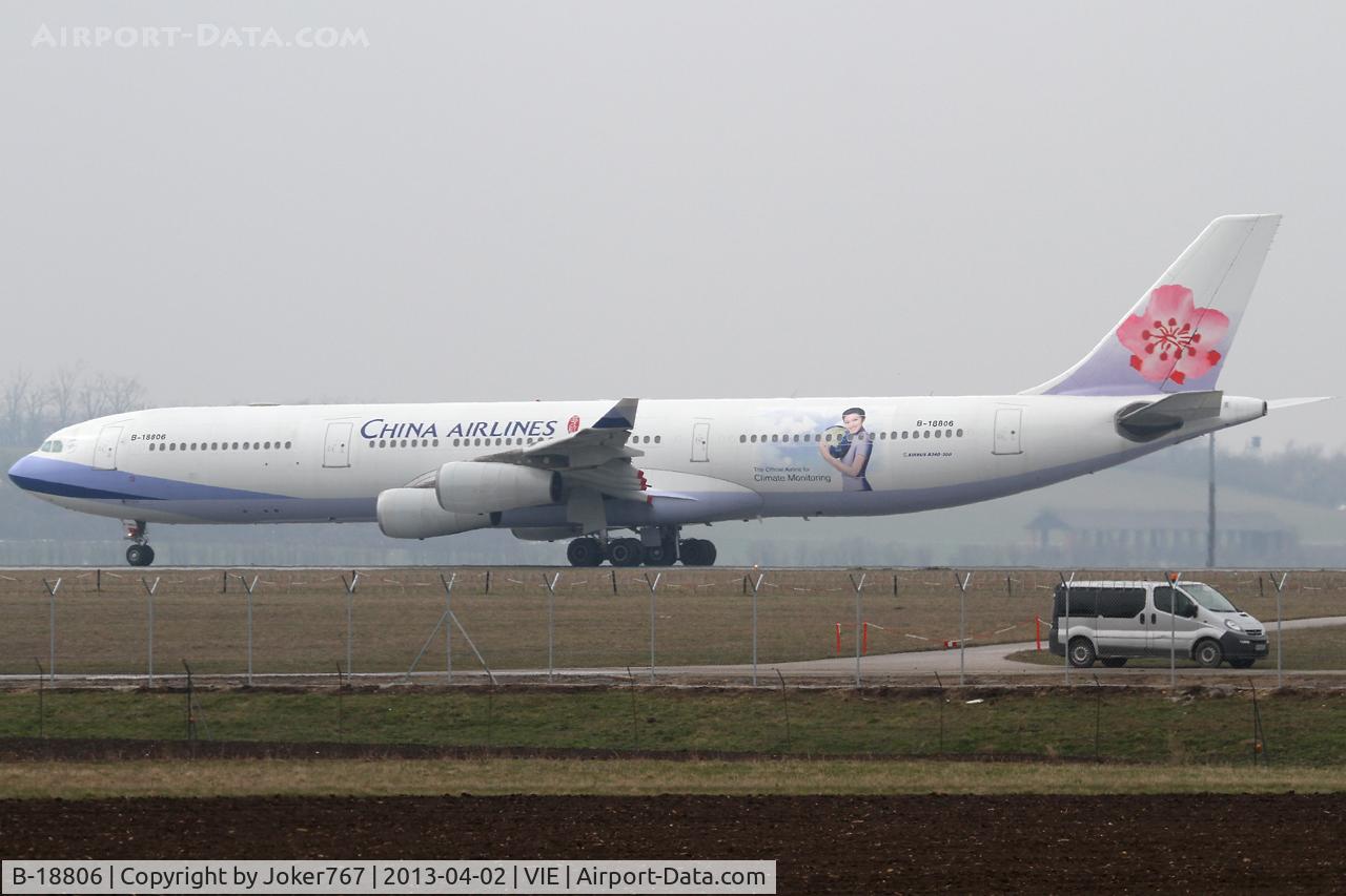 B-18806, 2001 Airbus A340-313 C/N 433, China Airlines
