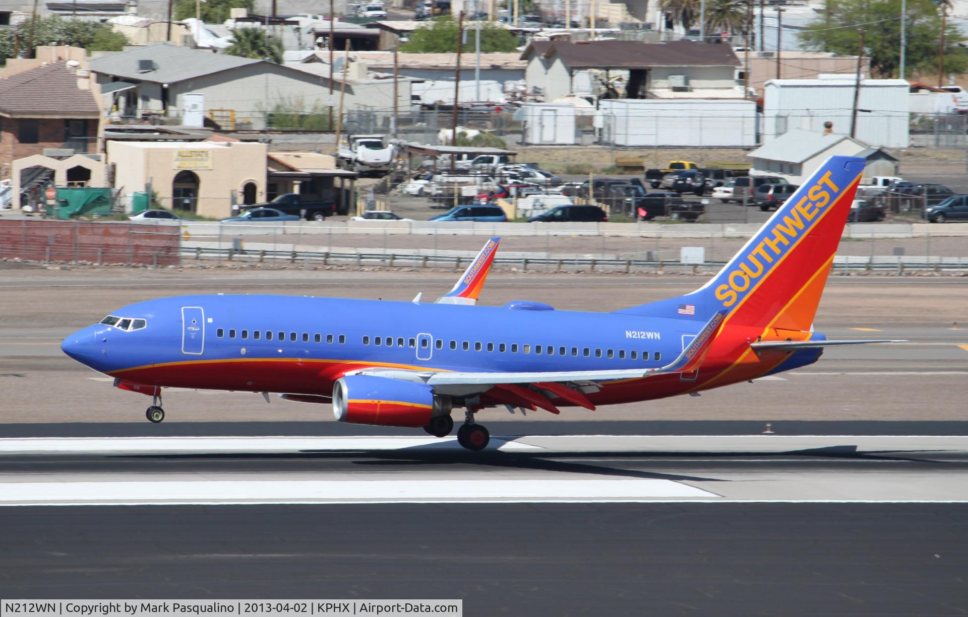 N212WN, 2005 Boeing 737-7H4 C/N 32485, Boeing 737-700