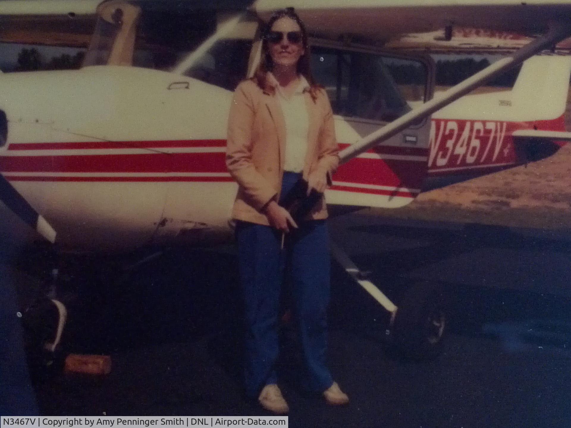 N3467V, 1974 Cessna 150M C/N 15076509, I flew it on my first cross country in 1981 from Columbia, SC to Augusta, GA.  It was owned by Midlands Aviation at the time.