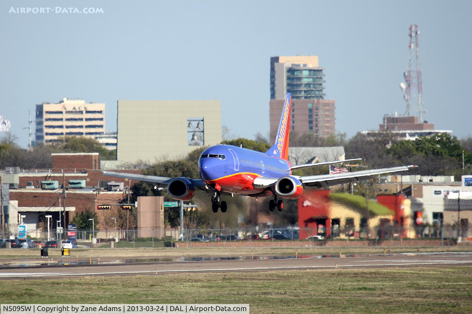 N509SW, 1990 Boeing 737-5H4 C/N 24186, Southwest Airlines at Dallas Love Field